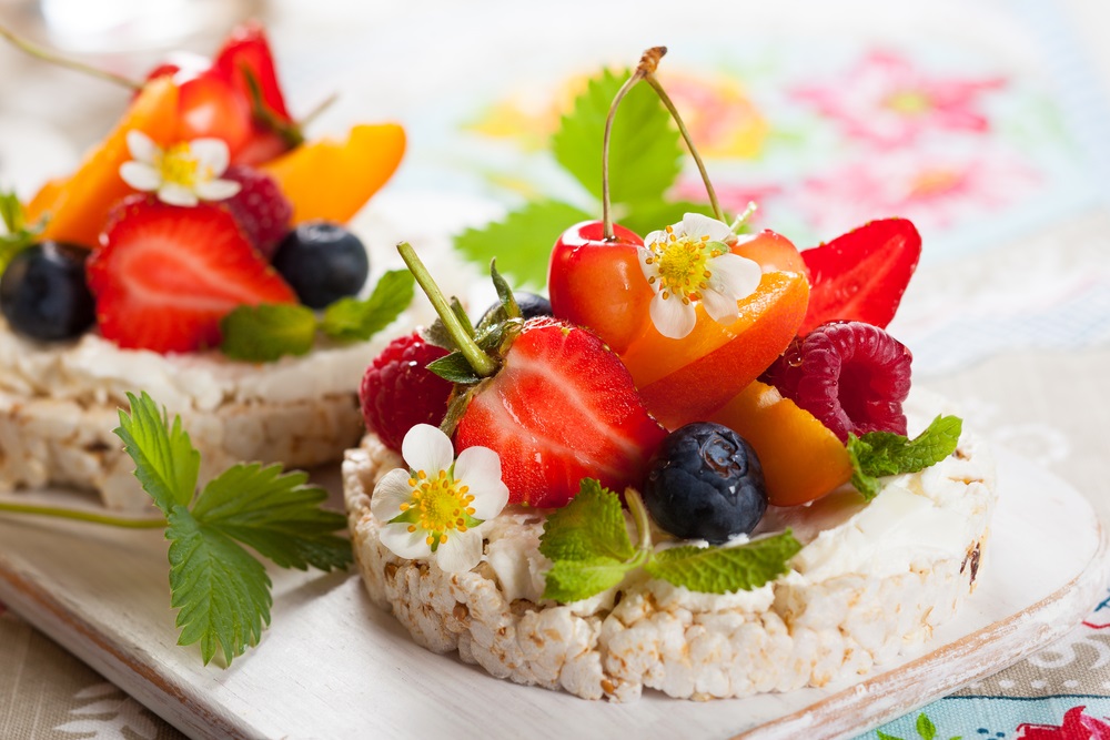breakfast-with-rice-cakes