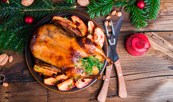 Christmas duck
