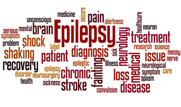 Epilepsy word cloud