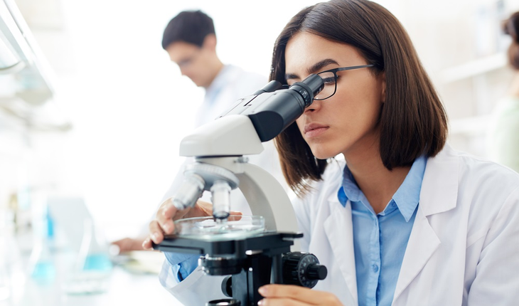 female-lab-researcher