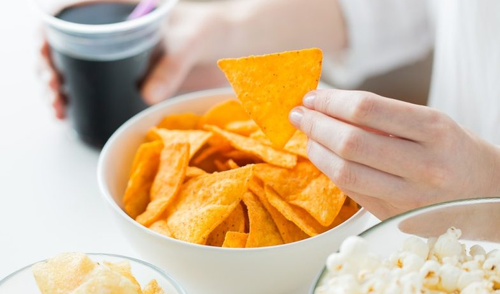 Junk food snacks