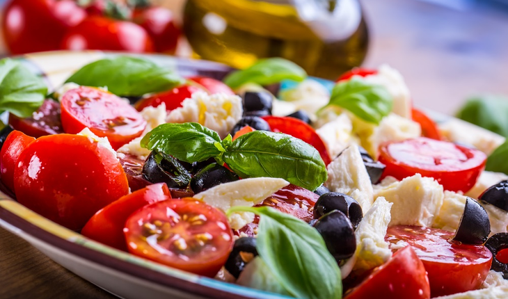 Mediterranean diet meal