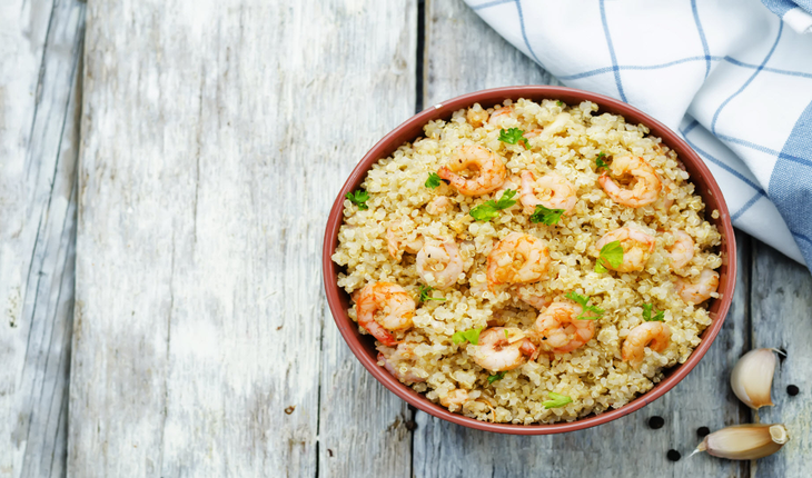 QuinoaShrimp+KaleRisotto
