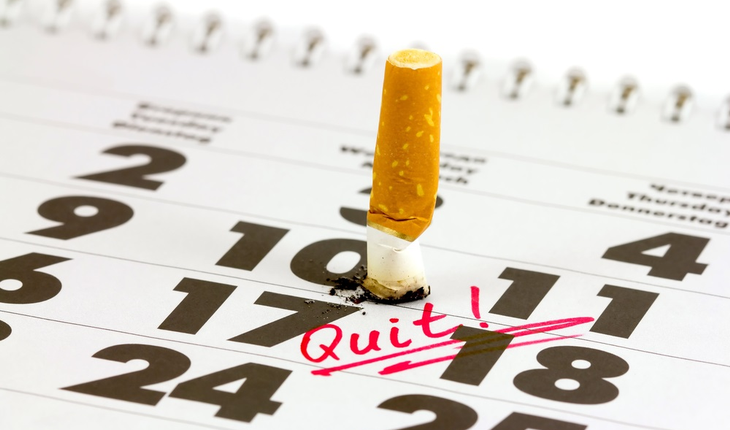 Quit smoking calendar