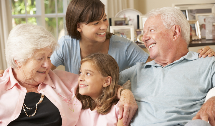 Talking to grandchildren