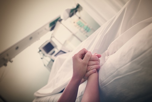 bed in hospital