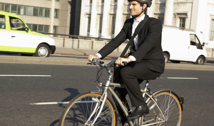 cycling to work