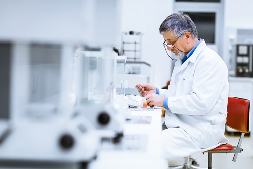 doctor in lab