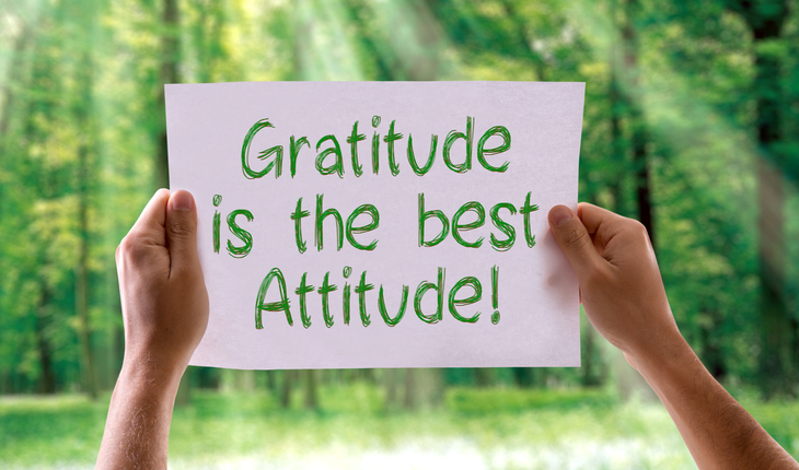 gratitude is the best attitude