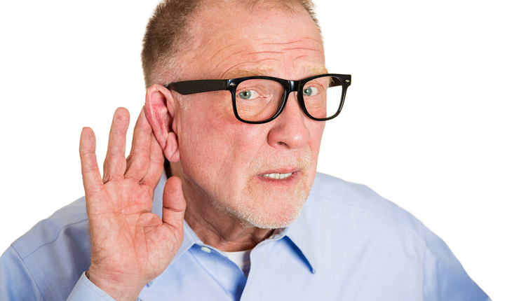 hard of hearing