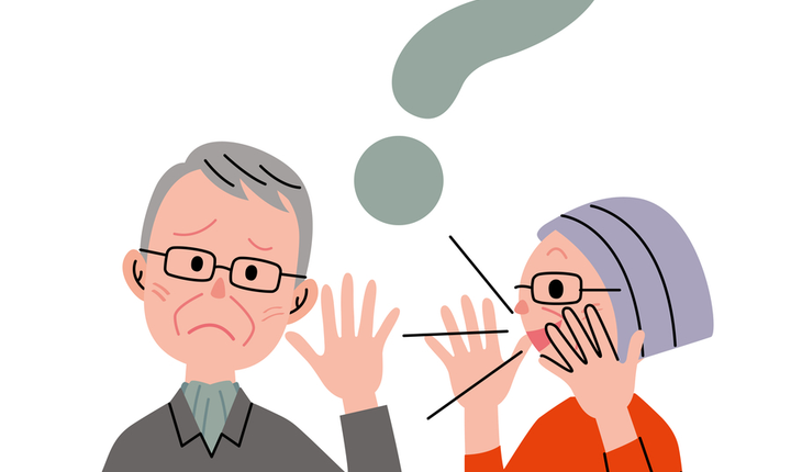 hearing loss cartoon