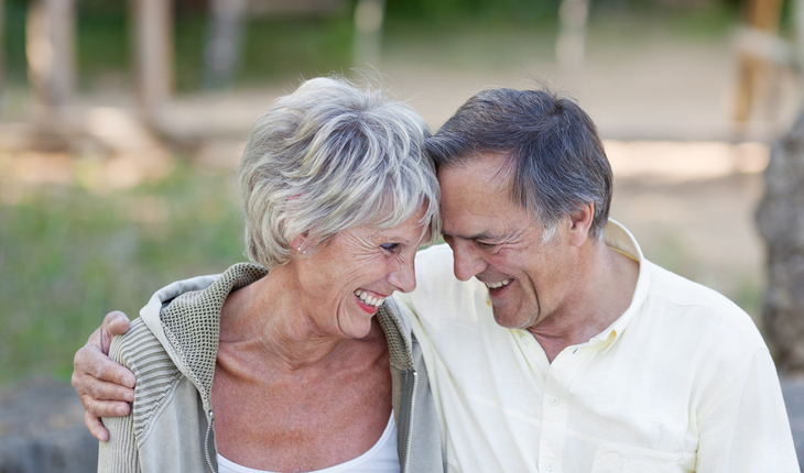 mature couple intimacy
