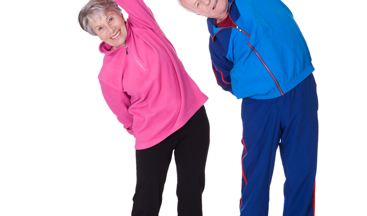 older adults exercising
