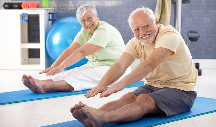 older people exercising