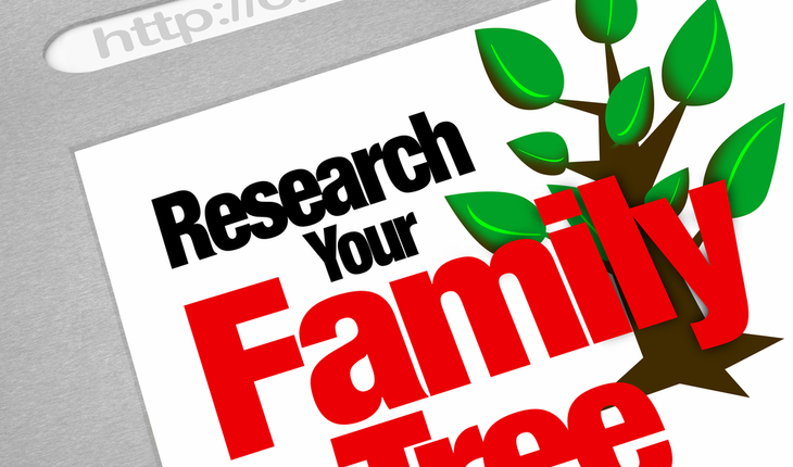 research your family tree web page
