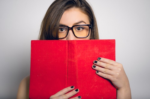 shy-woman-with-book
