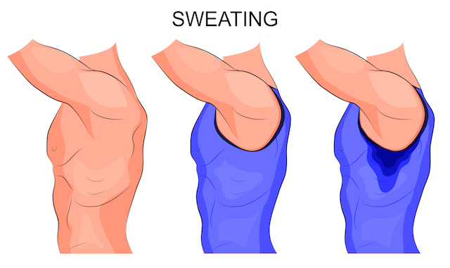 sweating