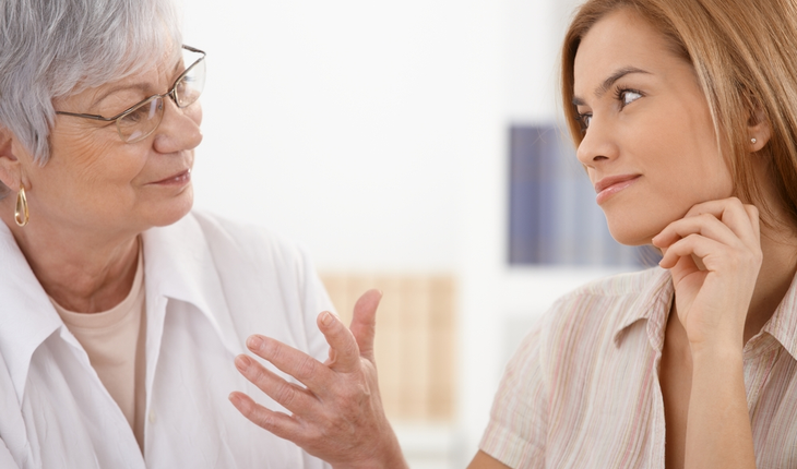 talking-to-older-mother