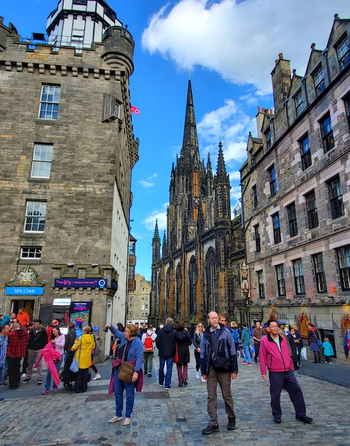 Edinburgh in Scotland
