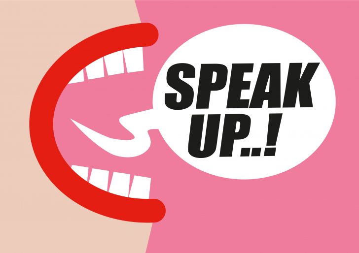 speak up
