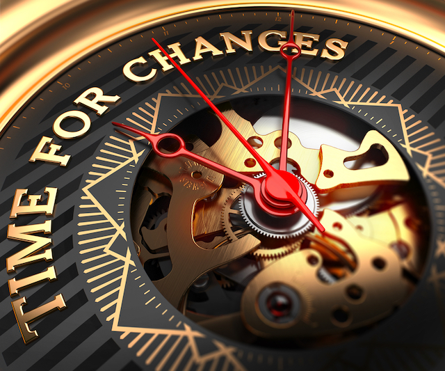 Time for Changes