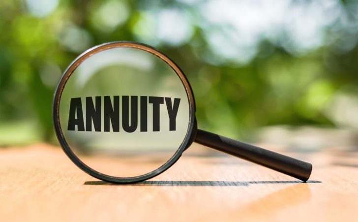 annuity magnifying glass
