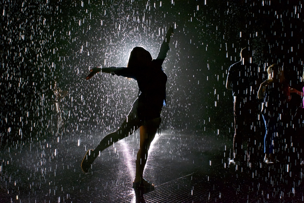 broadway s;how dancing in the rain