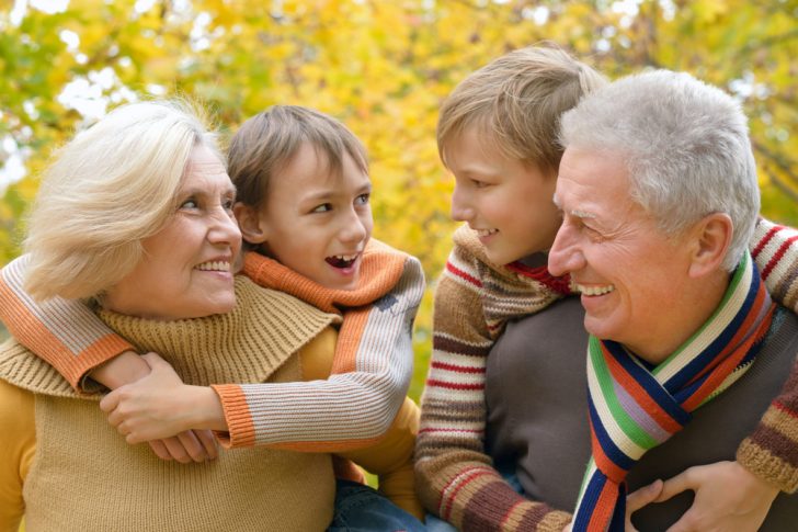 grandparents and grandchildren