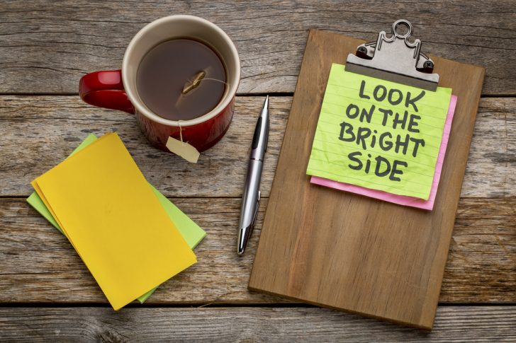 Look on the bright side