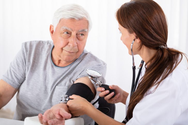 older person blood pressure