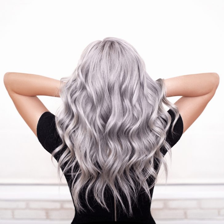 silver hair